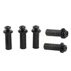 For Harley Windscreen Well Nut Bolt Screws Kit Touring Road Glide 98-22 Black