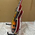 Exclusive Lp Custom Sunburst Electric Guitar Flame Maple Top Black Outer Ring