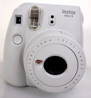 Instax Mini 9 Instant Camera  White Working Case Clean