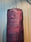 Genuine Cowhide Leather Punching Bag  Boxing Bag  Mma  Heavy Bag  Gym Bag 