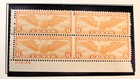 Us Airmail Stamps - Scott C19   C17 Block Of 4 Mnh