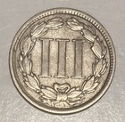 1881 3c Us Three Cent Nickel  Closed 3 Variety  Business Strike  Phila