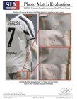 Cristiano Ronaldo Cr7 Unwashed Match Worn Game Used Shorts Photo Match Coa