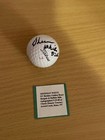 Sherman White Signed Autographed Golf Ball With Case  Signed At Golf Tournament
