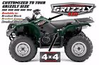 Yamaha Grizzly Oem Atv Tank Decal Graphic Sticker Kit 350 450 550 660 700 4x4