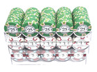 300pc Milano Clay Poker Chip Set With Trays   Dealer Button-casino Quality