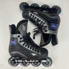 Mission A50 Inline Skates Hi-lo Roller Hockey Size 4d Very Good