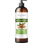 Velona Sweet Almond Oil 16 Fl Oz Cold Pressed Natural Carrier Oil For Skin Hair