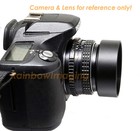 49mm Metal Screw-in Hood Shade For Standard Lens With 58mm Lense Cap