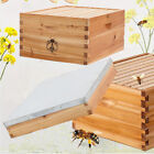 Wooden Honey Bee Hive Box Langstroth Hives Boxes Beehive Brood Box  cover