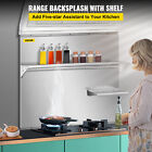 Vevor Backsplash Stainless Steel Kitchen Range Hood Wall Tile Shield 36x30 7 In