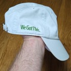 John Deere White Adjustable Hat We Got This Embroidered Agriculture Theme