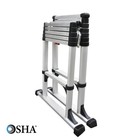 Telesteps 12es 8   Aluminum Telescoping Stepladder  12  Reach  375lb Limit