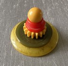 5 Vintage Bakelite Buttons - Variety Of Shapes   Colors