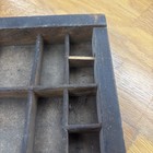 Vintage Hamilton Wood Printers Drawer Letterpress Tray Trinket Shelf Shadowbox