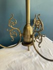 Antique Brass Wakefield Fixtures Chandelier     3-arm Ornate Hanging Light