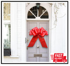 Big Red Car Bow 30in Large Giant Bow For Car  Birthday Gift Bow   Large Gift Bow