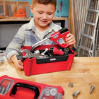 Creative Construction Tool Box Set With 9 Accessories  Pretend Play Construction