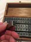 70pcs Alphabet Stamps Vintage Wooden Rubber Letter Number And Symbol Stamp Set