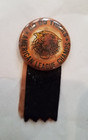 Rare  Vintage American League Champions  go-go  Detroit Tigers Pin With Ribbons