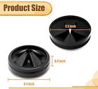 Insinkerator Garbage Disposal Splash Guard Sink Baffle Quiet Collar Smart  2pack