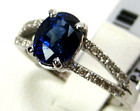 Blue Sapphire Ring 14k White Gold Natural Fine Gems Made In Usa 20yrs On Ebay