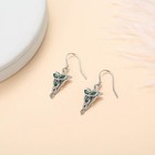 Lord Of The Rings Drop Earrings 925 Sterling Silver Arwen Evenstar Hobbit Gifts