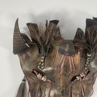 Leather Mask Decorative Wall Hanging Tree Roots Cave Creek Arizona Az Tribal