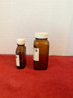 Vintage Wertz Pharmacy Drug Store Bottles  Lot Of 2  Johnstown  Pa  1950 s 60s 