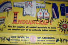 Vintage Indiancraft  Boy Scouts Of America Vest Kit Incomplete