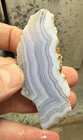 Namibia Blue Lace Agate Rough Slab Lapidary Cabochon 33 Grams