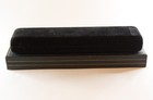 Faux Velvet Black Silk 2 Piece Jewelry Display Box Necklace Bracelet Hardshell