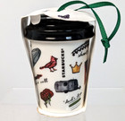 Starbucks 2017 Ornament Ohio Tumbler Ceramic