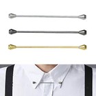 Men s Collar Bar Tie Pin 65mm Mens Shirt Collar Pin Clip For Valentine s Day