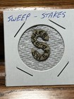Sweep-stakes Tin Tobacco Tag