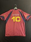 Iron Maiden Men s Xxl Soccer Jersey The Final Frontier World Tour 2010 Shirt Red