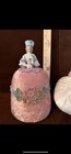 Vintage Porcelain Half Doll Pin Cushion