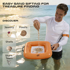 Ckg Floating Inflatable Shark Tooth Sifter   Beach   Water Recovery