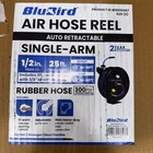 Blubird Bbr3825 20ga Retractable Air Hose Reel 1 2   x25   300 Psi