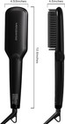 Pro Ceramic Ionic Hair Straightener Brush For Home Salon Straightening Hair Brus
