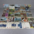 Vintage Viewmaster Slides Lot People Places   Things - 34 Pouches - 133 Reels