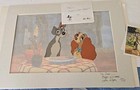 Walt Disney Original Production Cel Lady   The Tramp  Le 17 17 Signed Lee Dyer