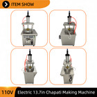 Automatic Pneumatic Dough Press 35cm Round For Chapati tortilla Making 110v
