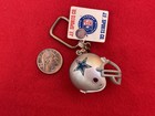 Vintage Dallas Cowboys Helmet Keychain Jf Sports Nfl Football Key Chain