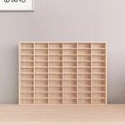 Wooden Hot Wheels Diecast Car Matchbox Display 1 64 Toy Case Storage Rack