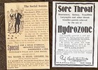 Quack Medicine Cures C1887-1903 Huge Print Ad Lot 32 historical Medical Ephemera