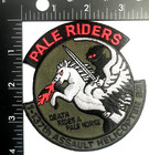 Us Army Aviation  pale Riders  1-137th Assault Helicopter Battalion Patch Usa-1