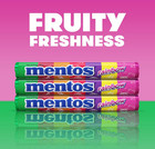 Mentos Chewy Mint Candy  rainbow Mint  14 Pieces Per Roll  15 Count Party Pack