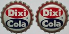 Soda Pop Bottle Caps Lot Of 12 Dixi Cola Cork Lined Unused New Old Stock