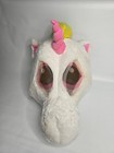 Unicorn Dan Dee Big Greeter Head Soft Plush Pink White Mascot Costume Mask